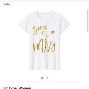 Soon to be Mrs. v-neck tee! 💍 new!